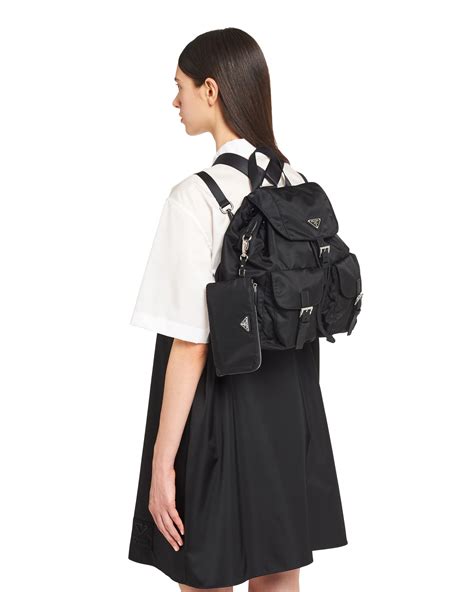 prada nylon medium backpack